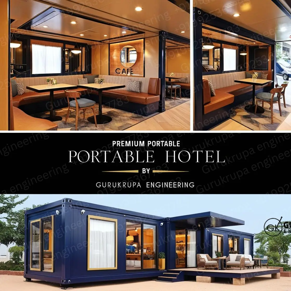 Premium Container Cafes for Urban Space